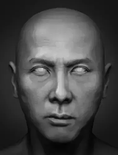Donnie Yen - likeness sculpt 3D model