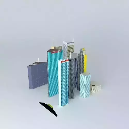 Small Detailed City 1MB