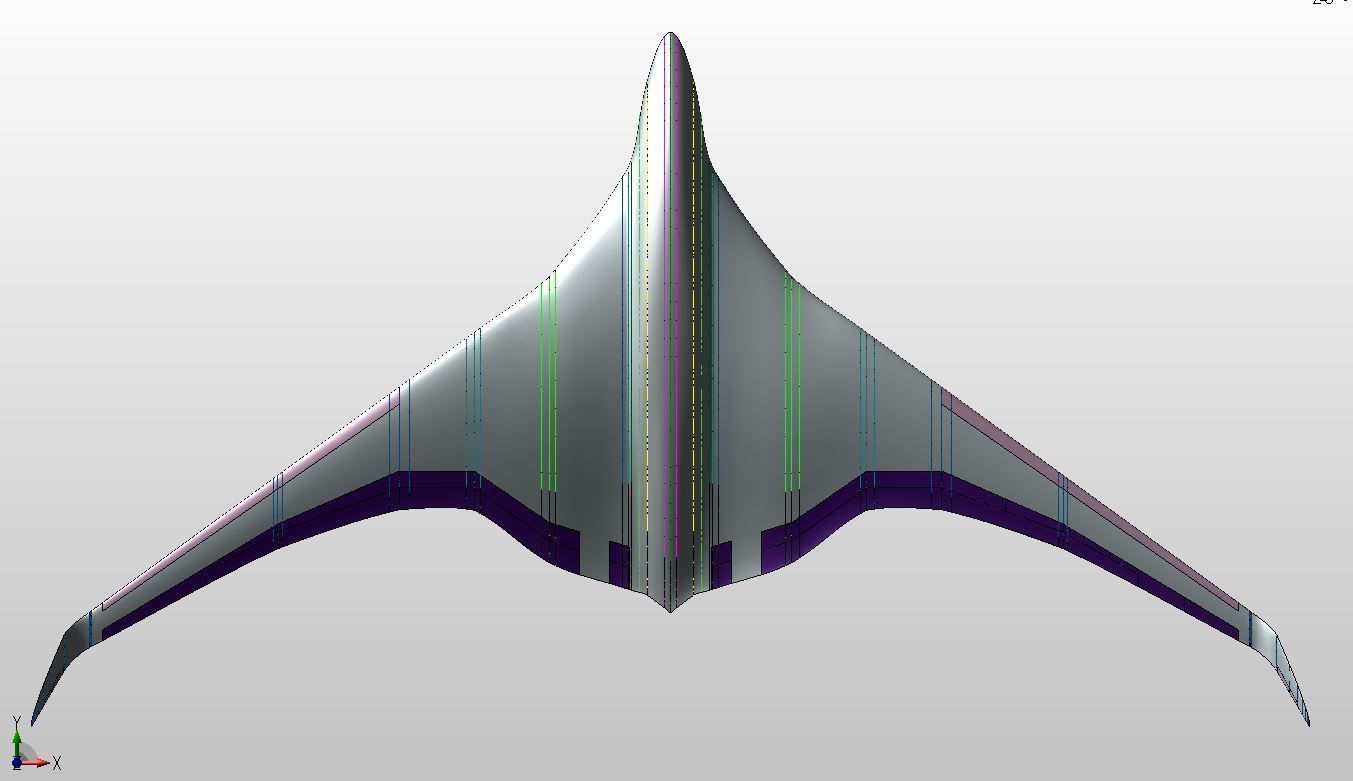 BWB Dolphin Drone 3D model_19