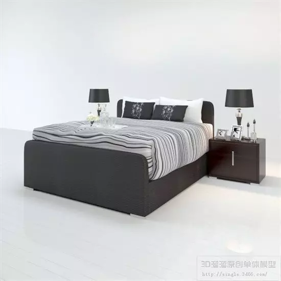 bed room 3D print model_0