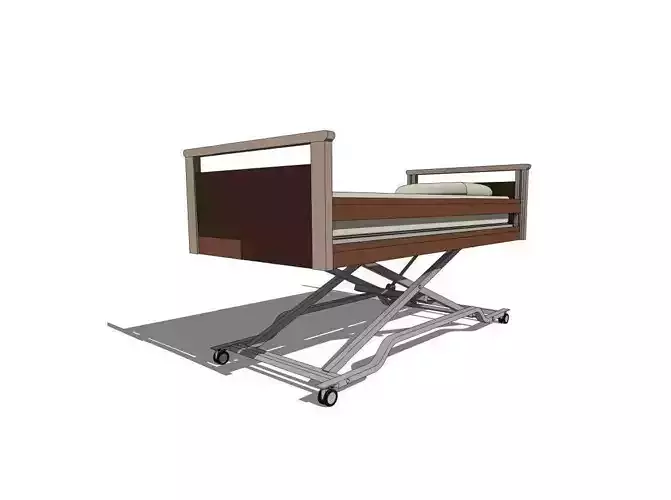 Revit Parametric Care Bed Altida Classic
