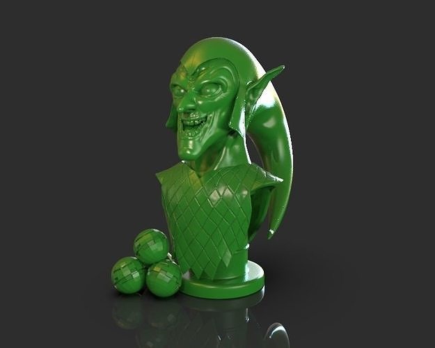 Green Goblin Bust 3D print model