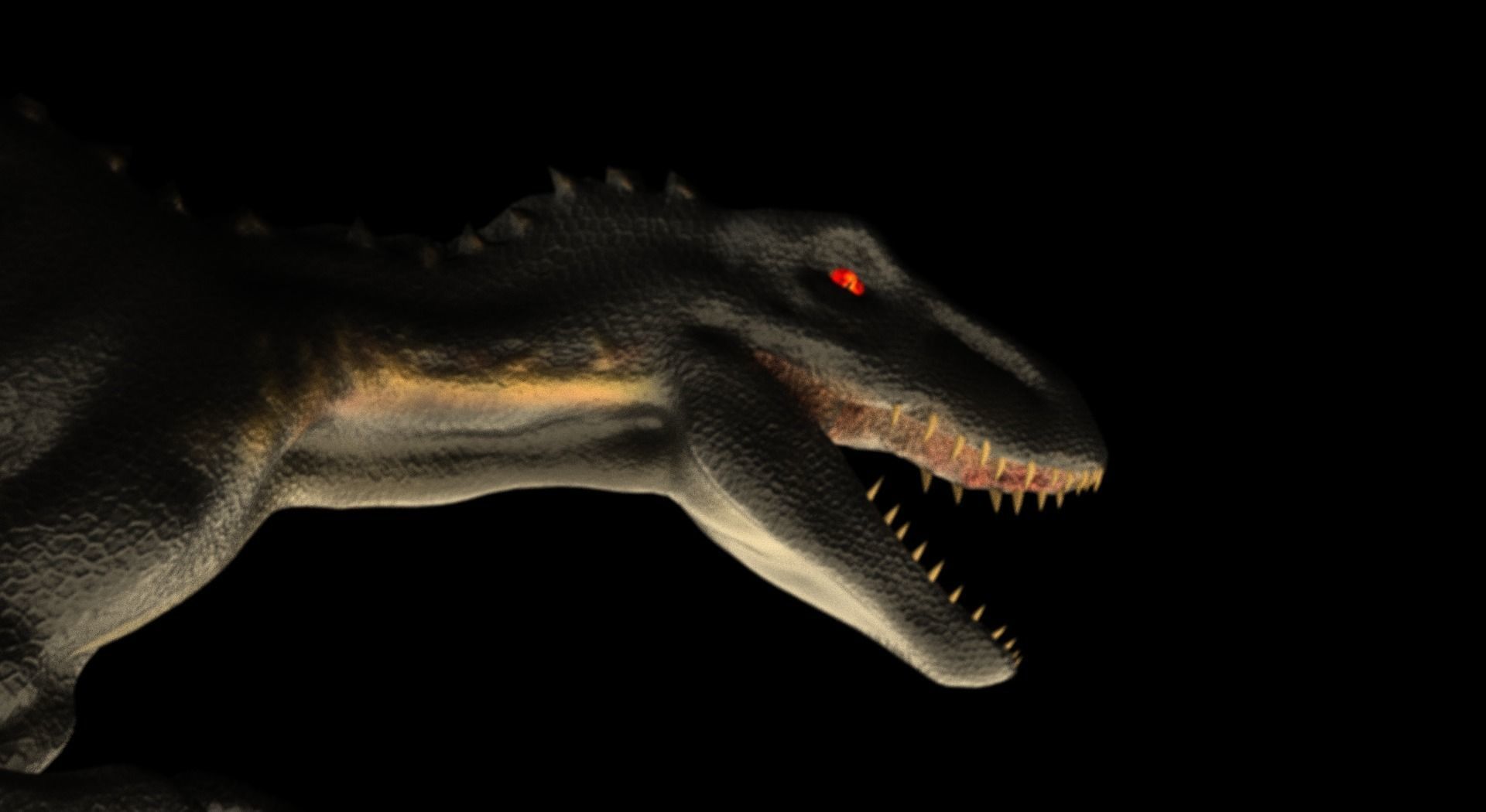 Indoraptor Rigged 2018 3D model_13