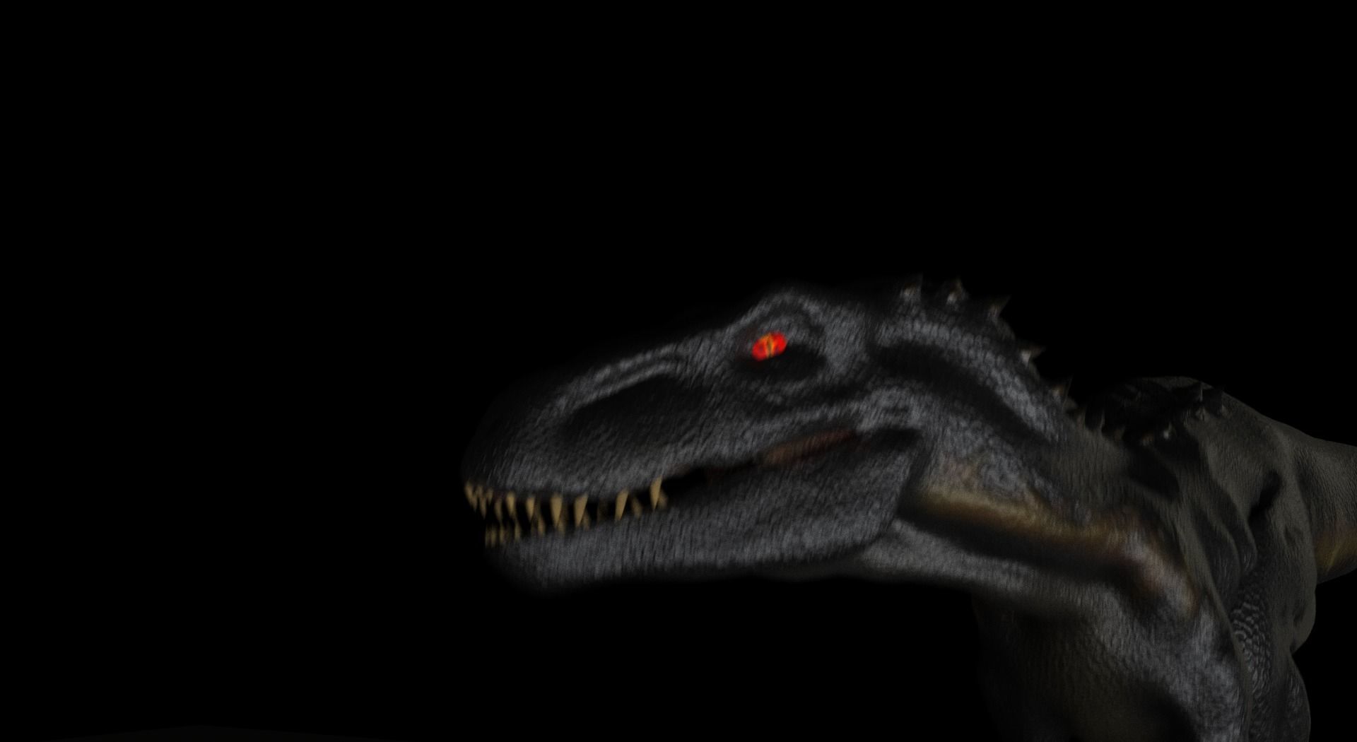 Indoraptor Rigged 2018 3D model_5