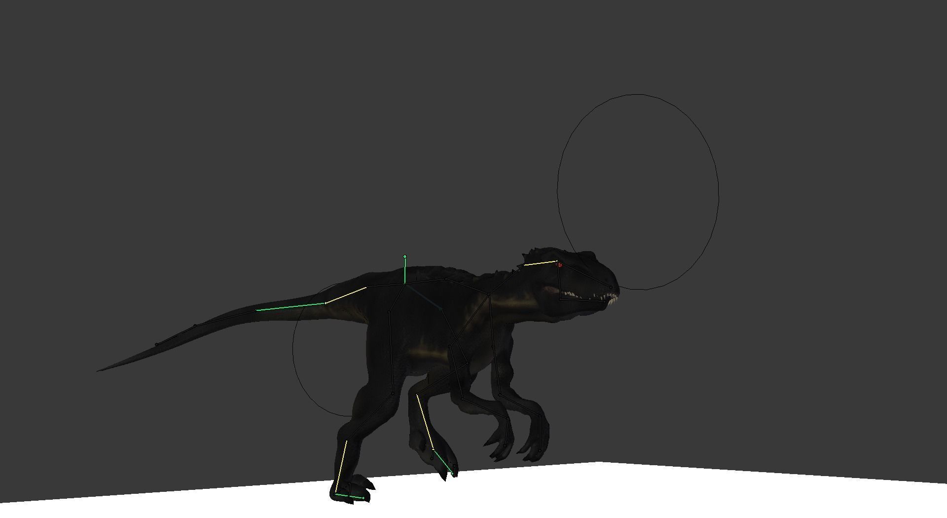 Indoraptor Rigged 2018 3D model_17