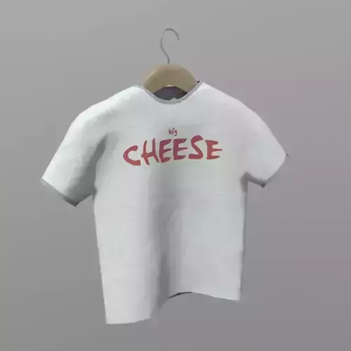 CC0 - Shirt on Hanger Free low-poly 3D model