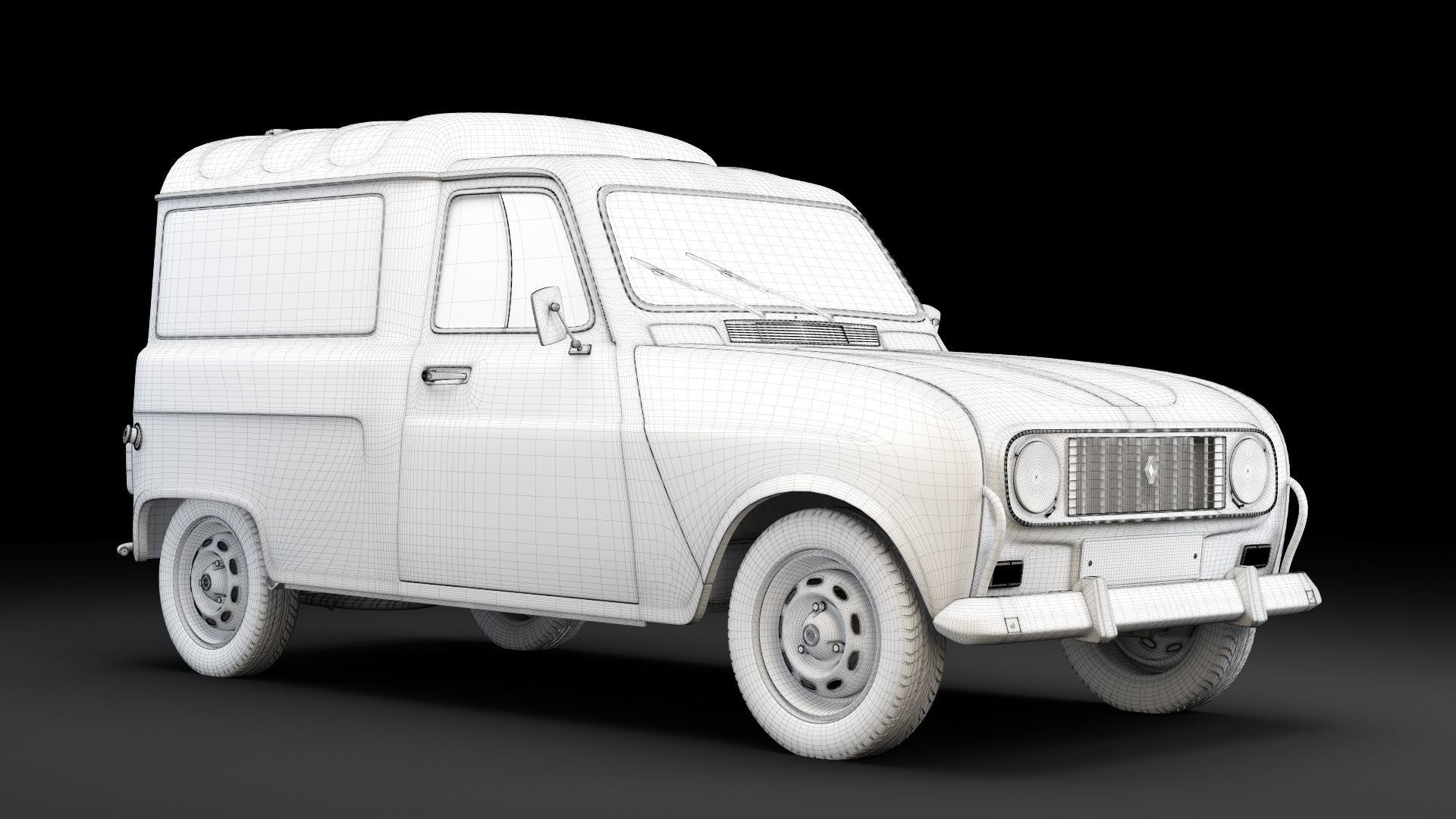 Renault R4-F4 3D model_1