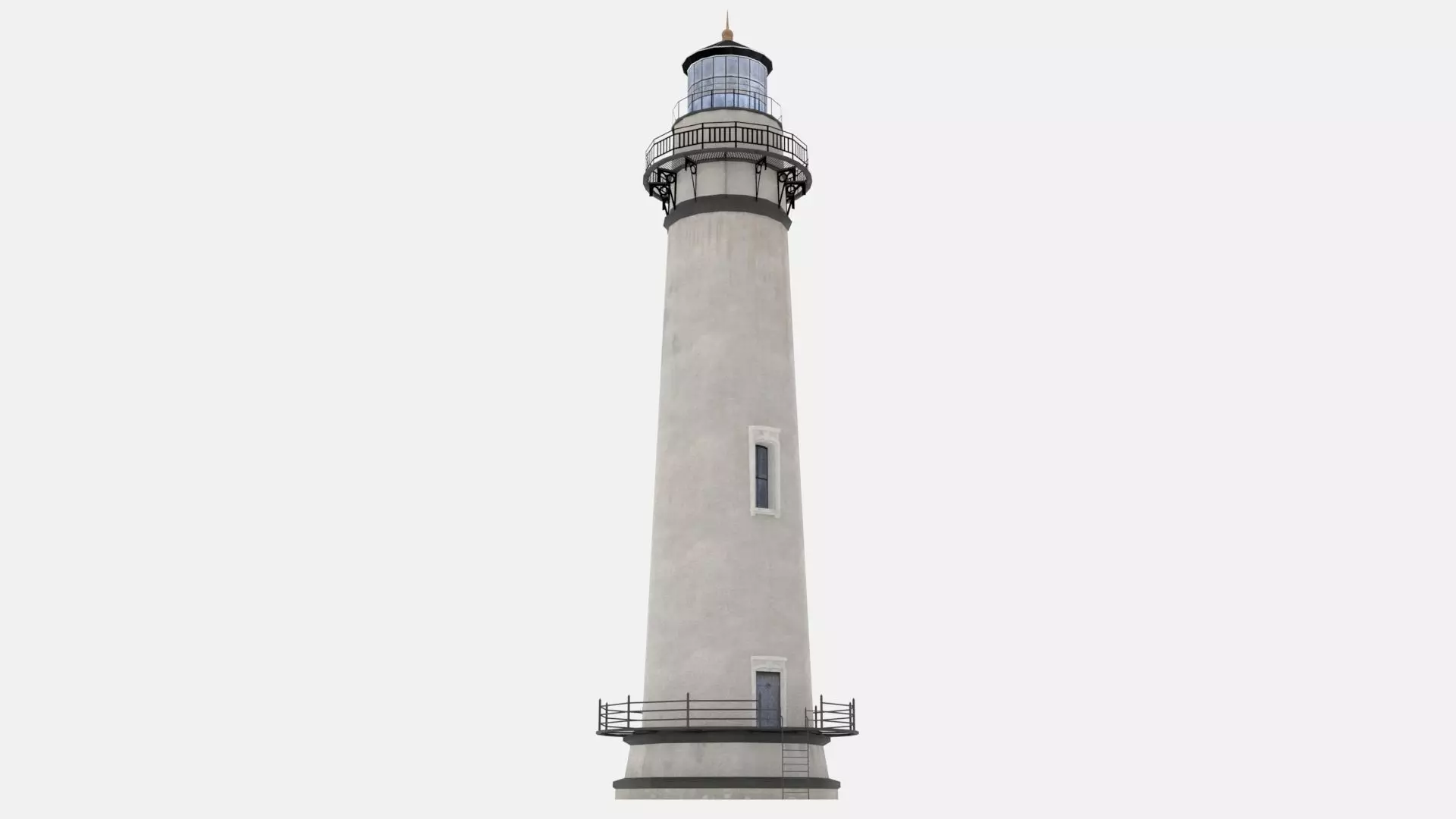 Lighthouse - Low-poly PBR textured model Low-poly 3D model_0