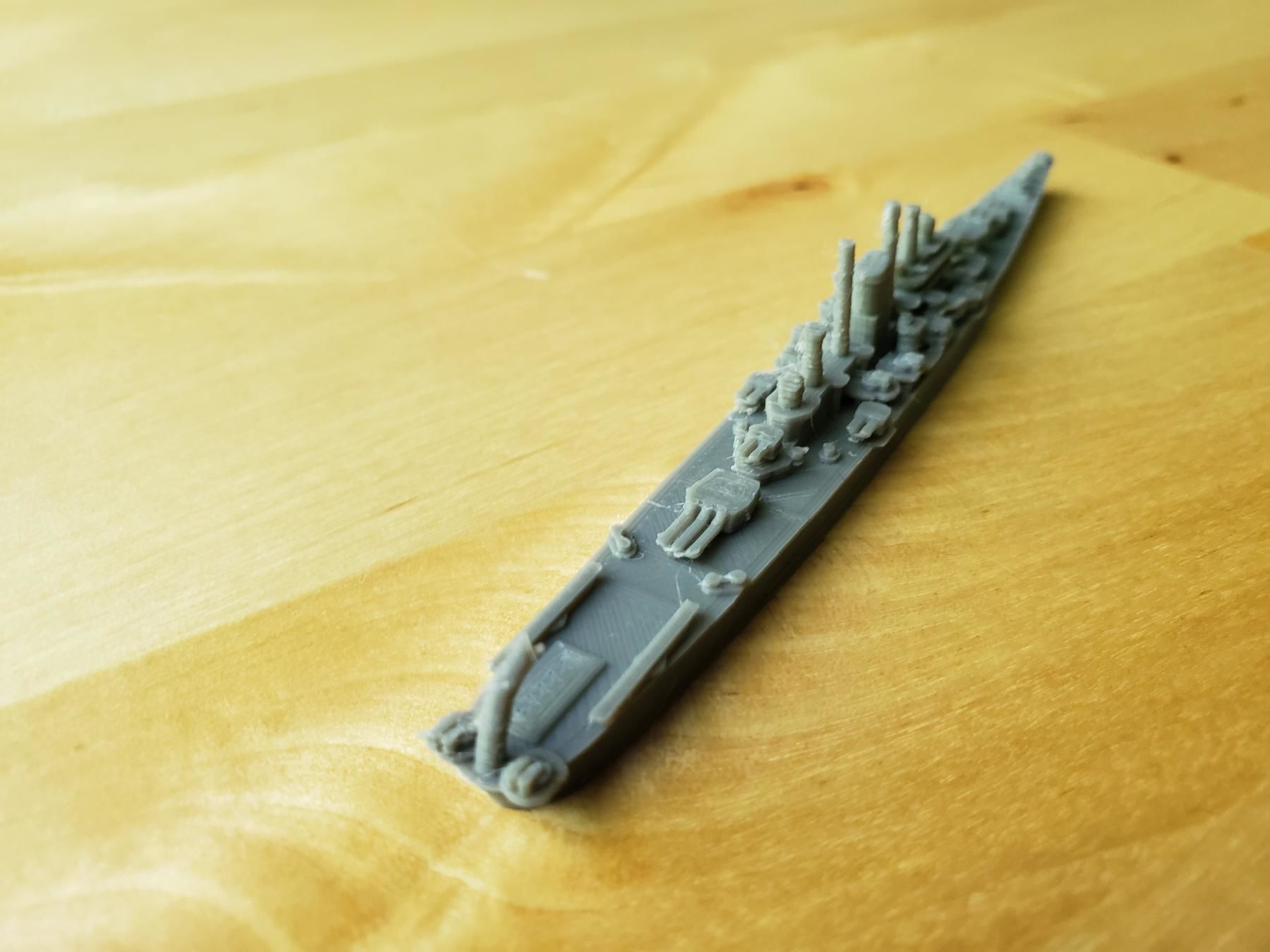 US Des Moines Class Cruiser Warship 3D print model_8