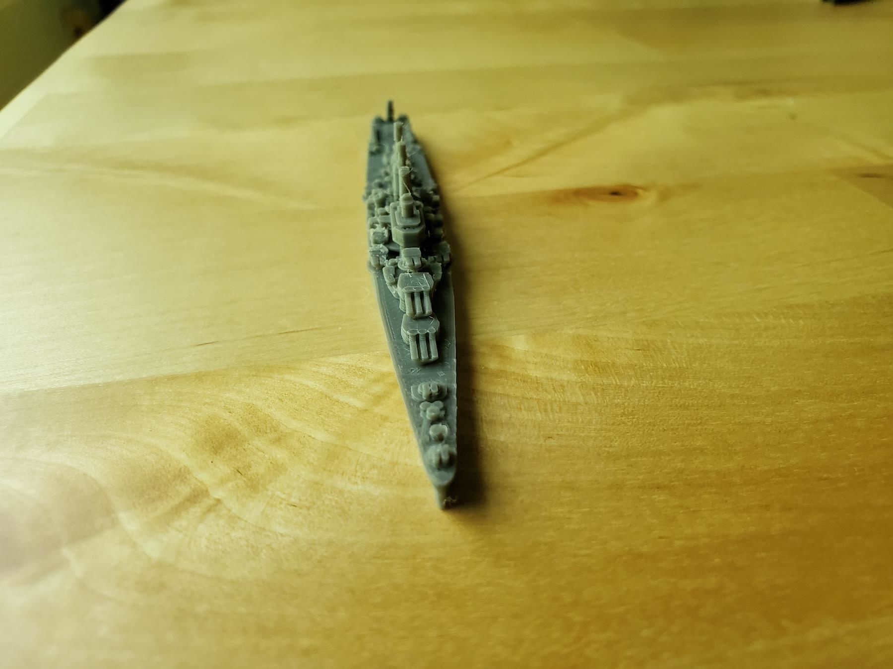 US Des Moines Class Cruiser Warship 3D print model_9