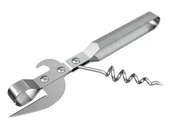 Can Opener 3D model
