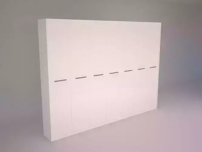Modern Office Furniture N13 Low-poly 3D model