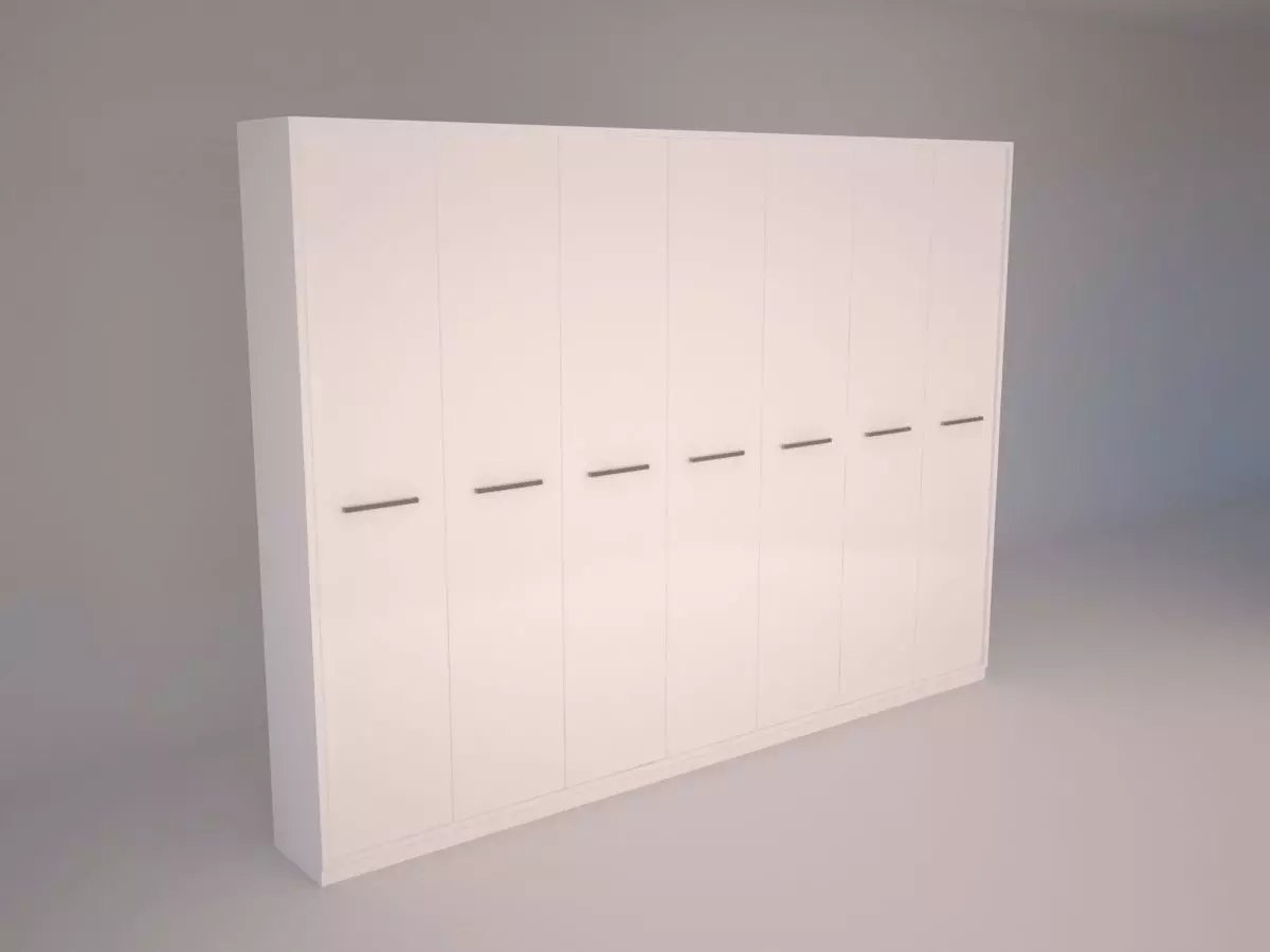 Modern Office Furniture N13 Low-poly 3D model_0