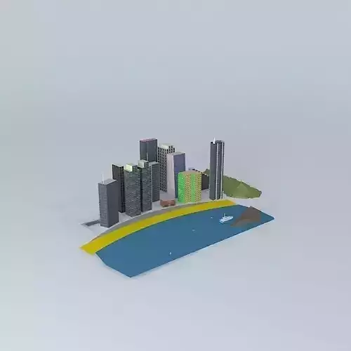 Awsome sea-front city unfinished Version 2