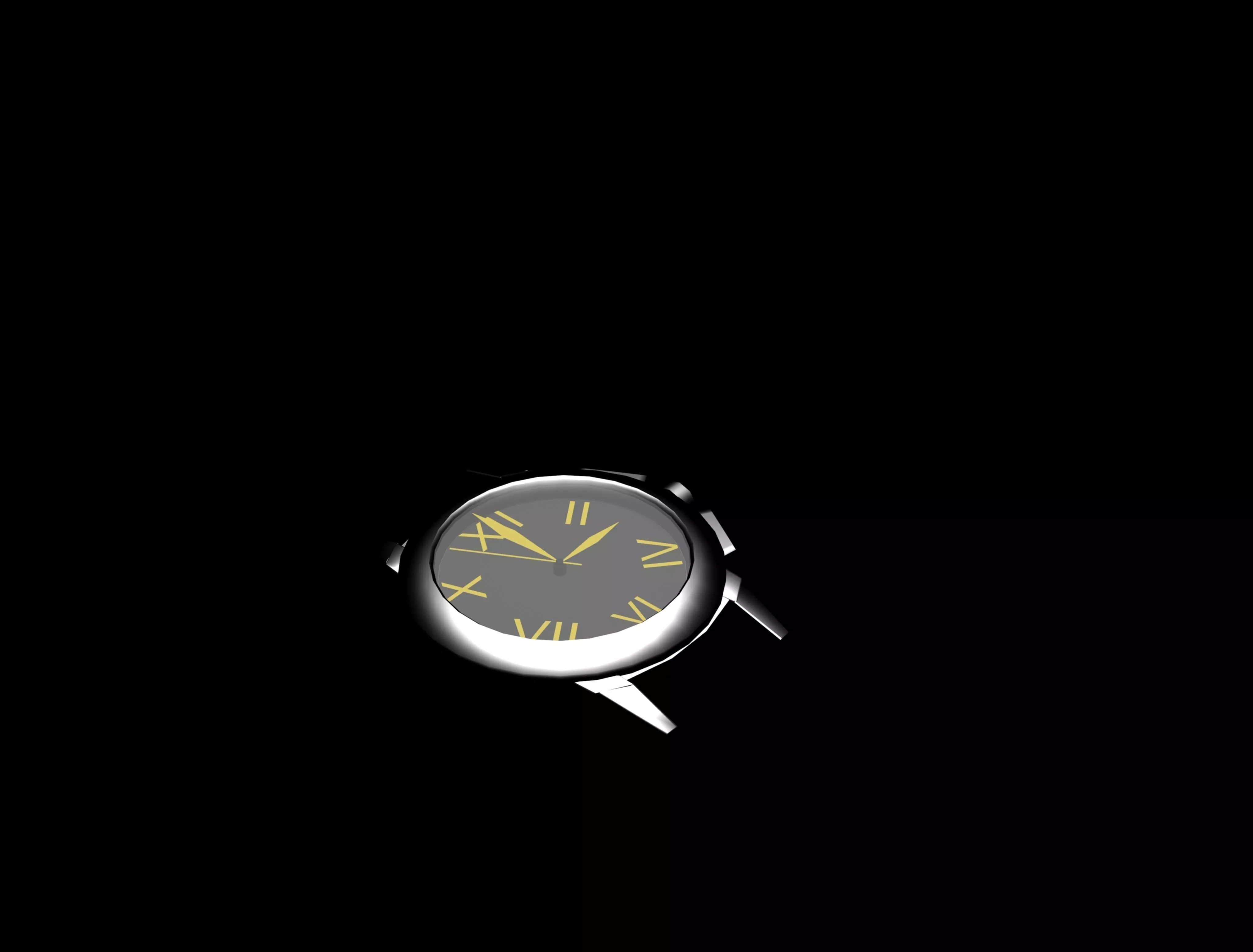 Watch Body 3d model Free low-poly 3D model