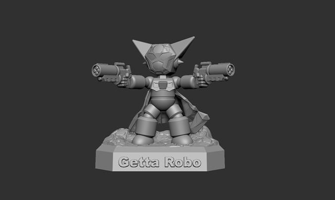 Getter Robo G SD series 3D Print DIY Model 3D print model 3D print model