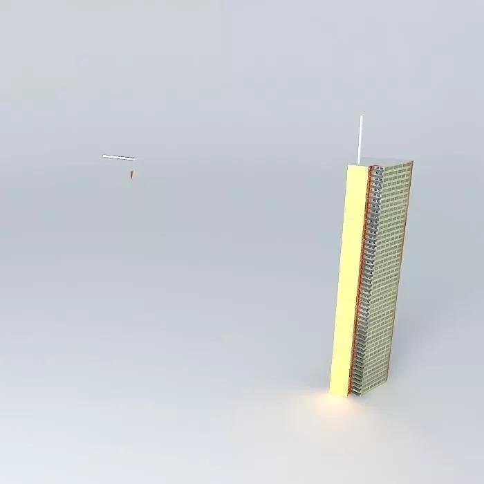 The HayStack world trade center tower Free 3D model