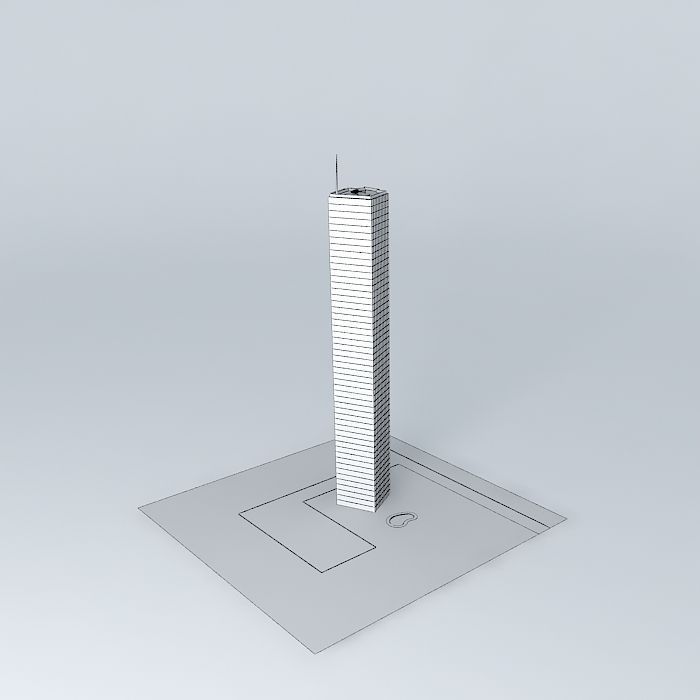 SPRING TOWERS Free 3D model_4