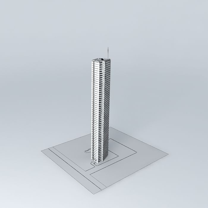 SPRING TOWERS Free 3D model_3