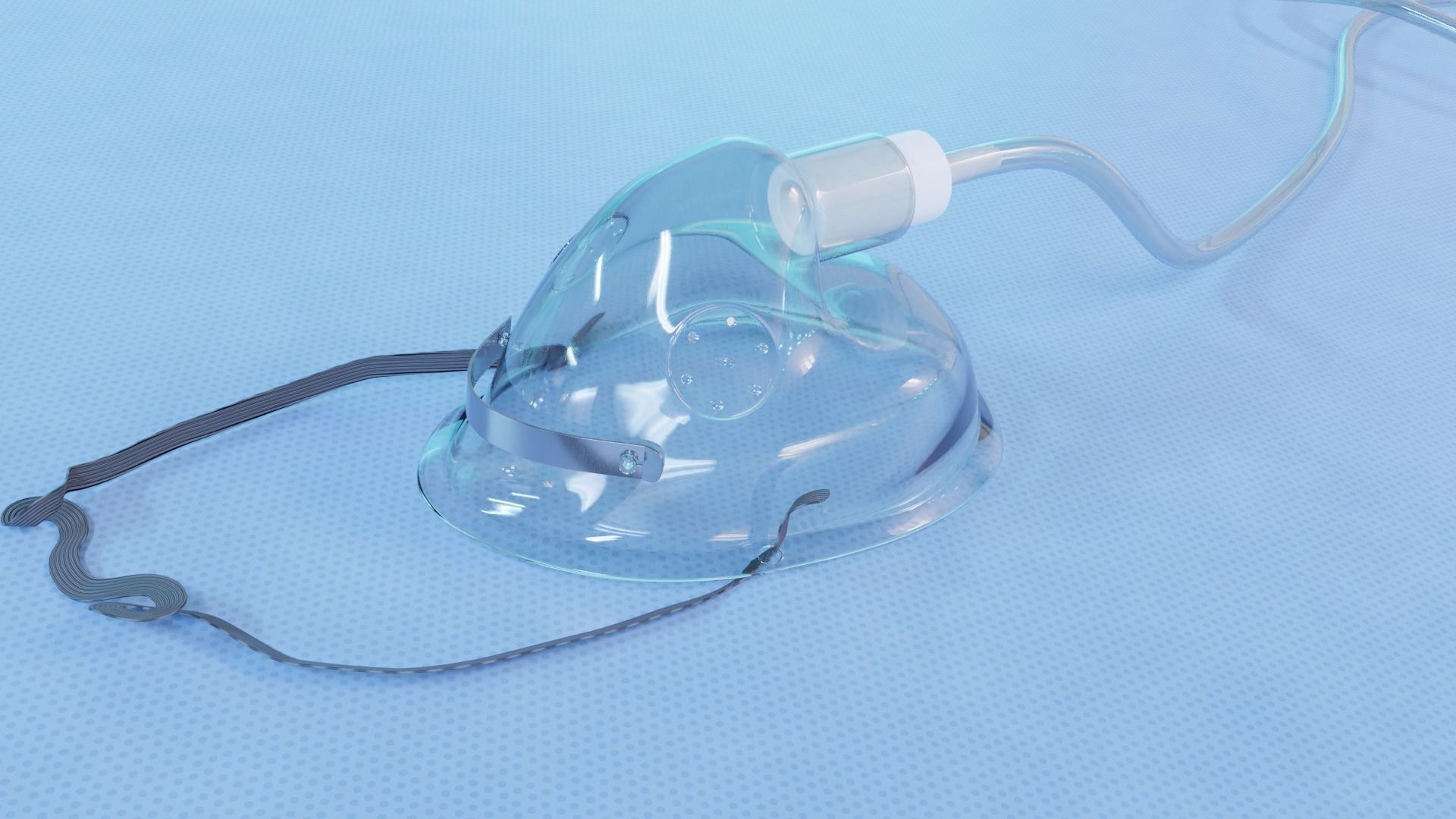 oxygen masck 3D model_1