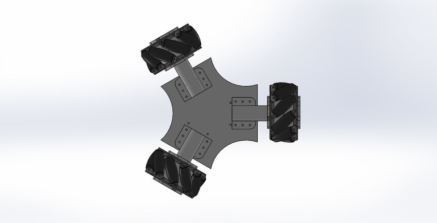 3d mecanum wheels arduino mecanum robot for  mecanum wheel robot 3D print model_2