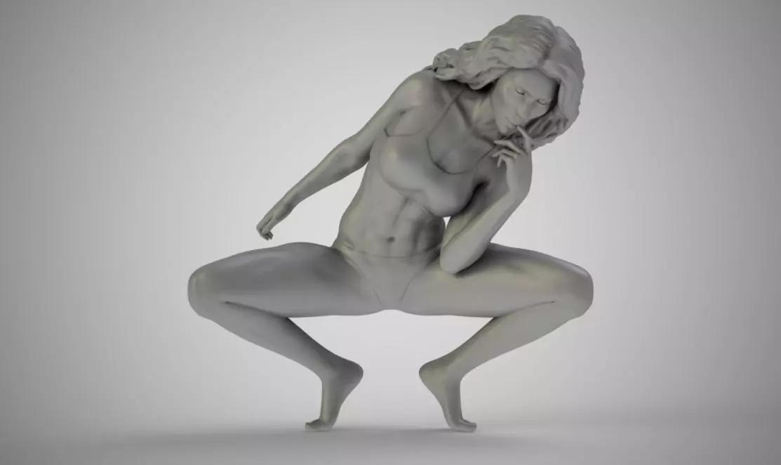 Artistic Stance 3D print model_0