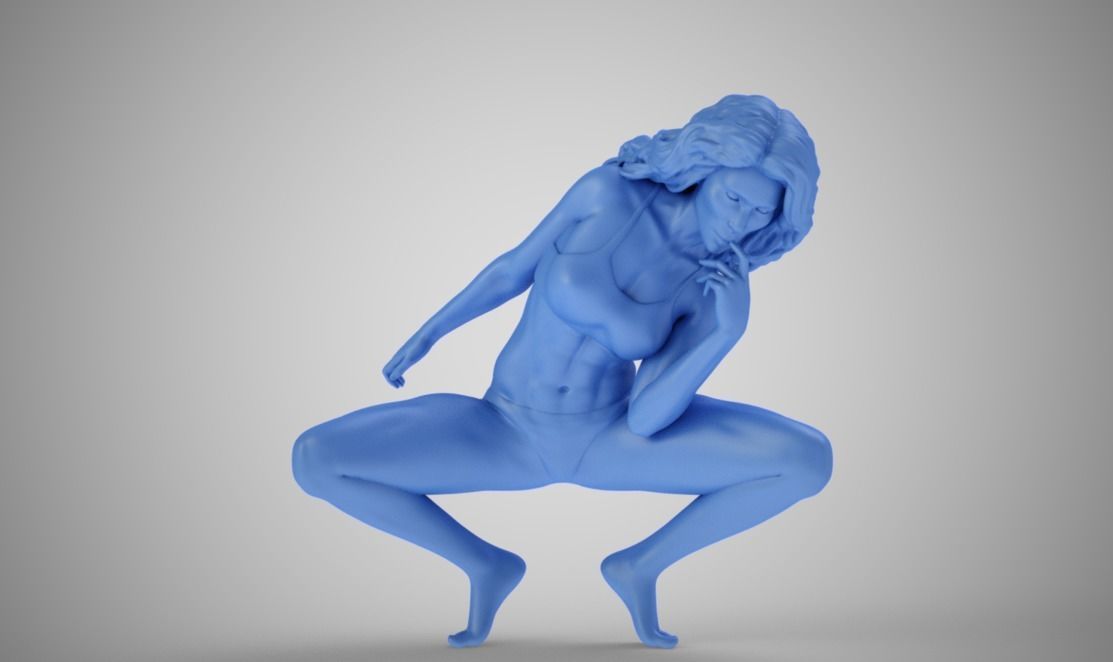 Artistic Stance 3D print model_4
