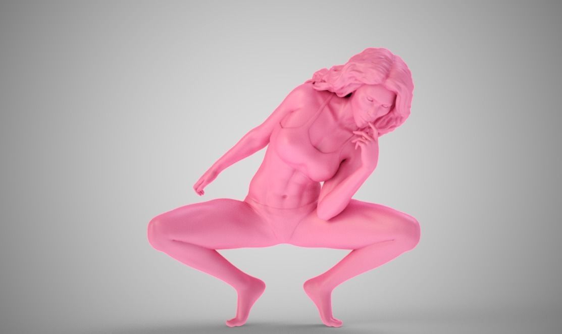 Artistic Stance 3D print model_7