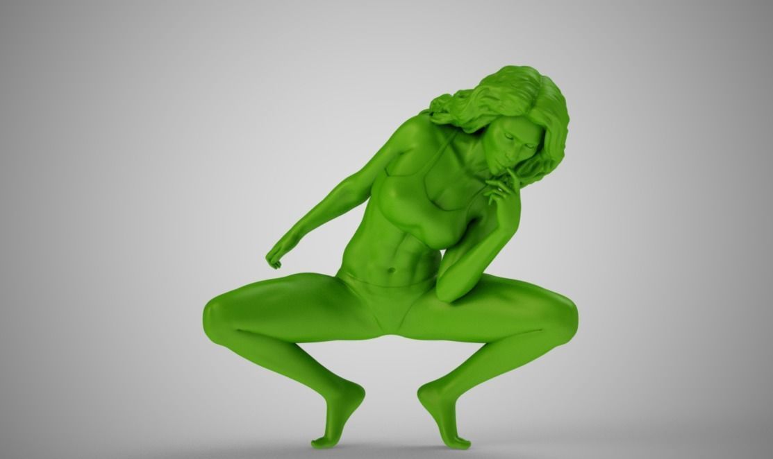 Artistic Stance 3D print model_6