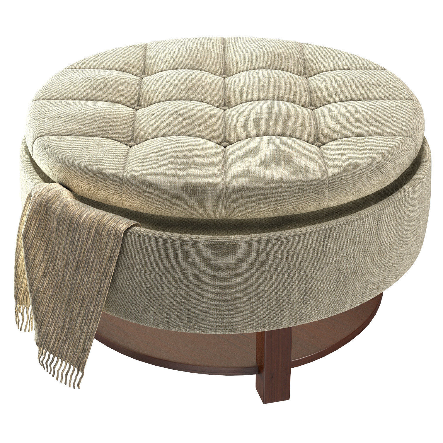 Darell Storage Ottoman RBRS9042 3D model_1