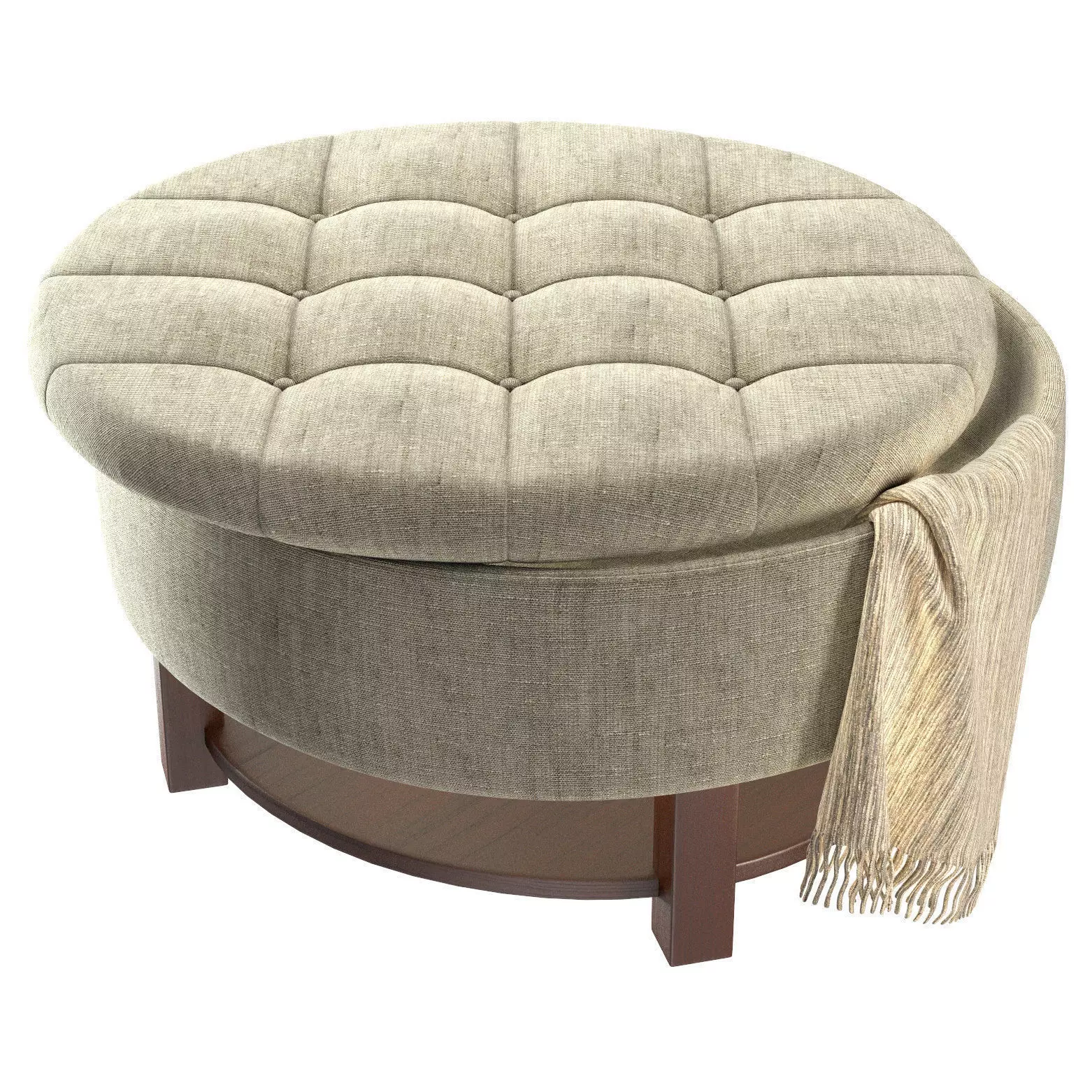 Darell Storage Ottoman RBRS9042 3D model_0