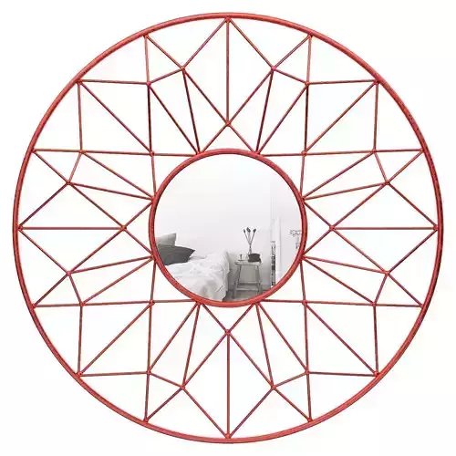 Dockery Metal Wall Mirror MCRW6462