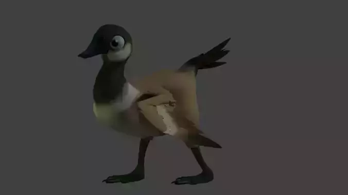 cartoon goose