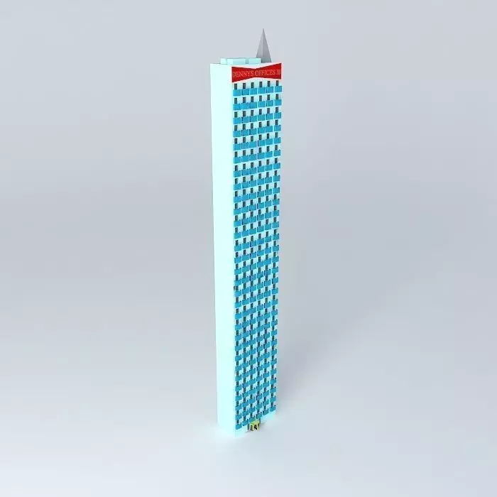 DENNYS OFFICIES III Free 3D model