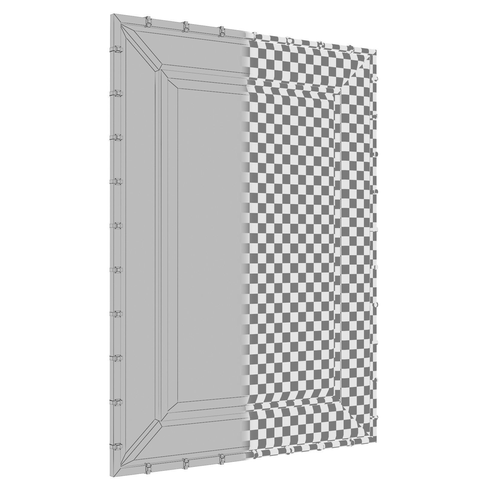 Durdham Park Wall Mirror GXHD1252 3D model_2