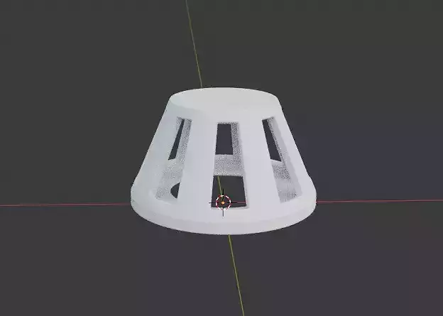 UPDATED MODEL Airlock RED light covers for Millennium Falcon
