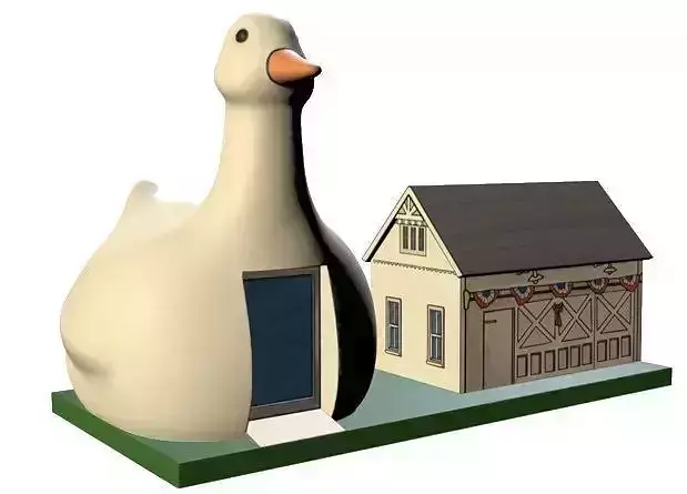 Big Duck 3D print model