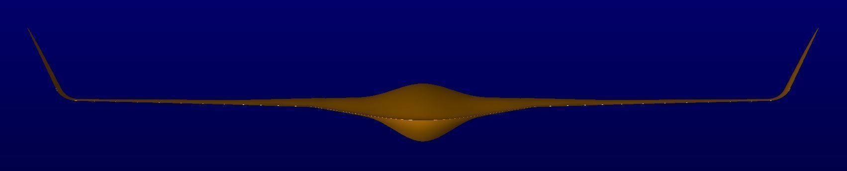 BWB MRay Drone 3D model_14