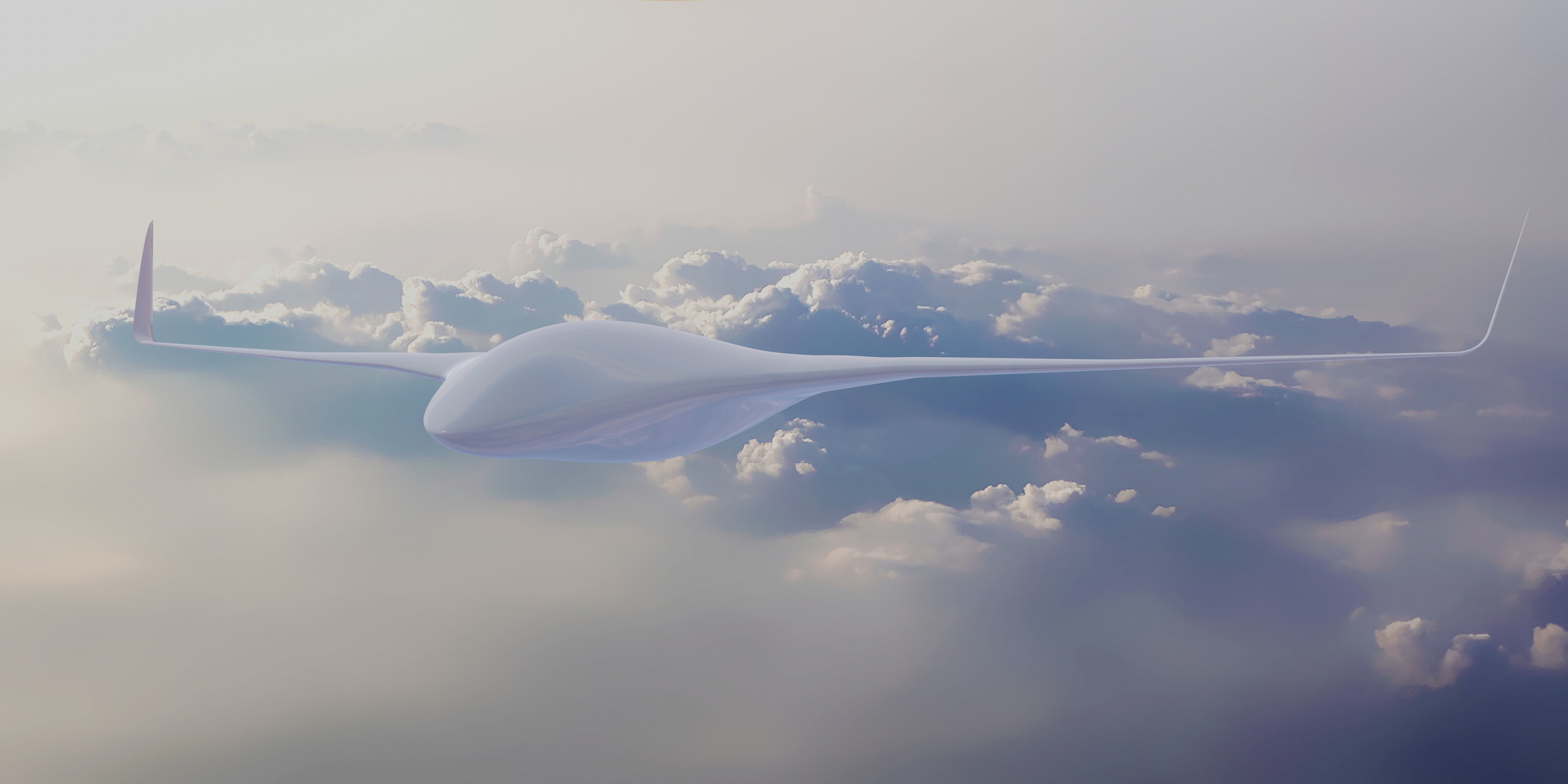 BWB MRay Drone 3D model_1