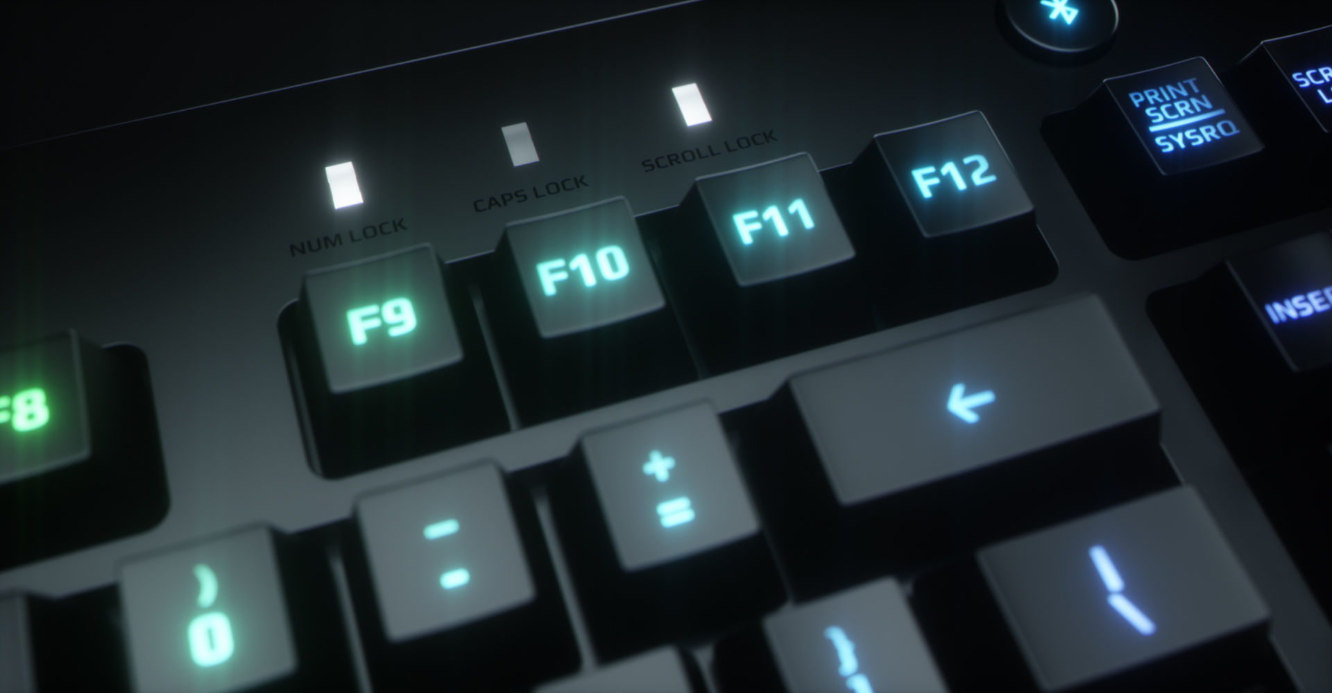 Computer Keyboard Low-poly 3D model_15