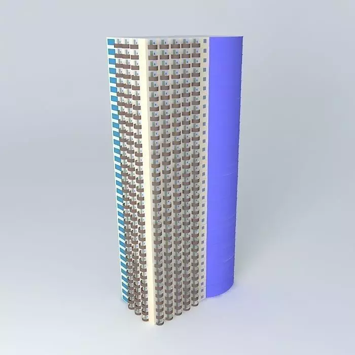 Agadoo Hotel Free 3D model_0