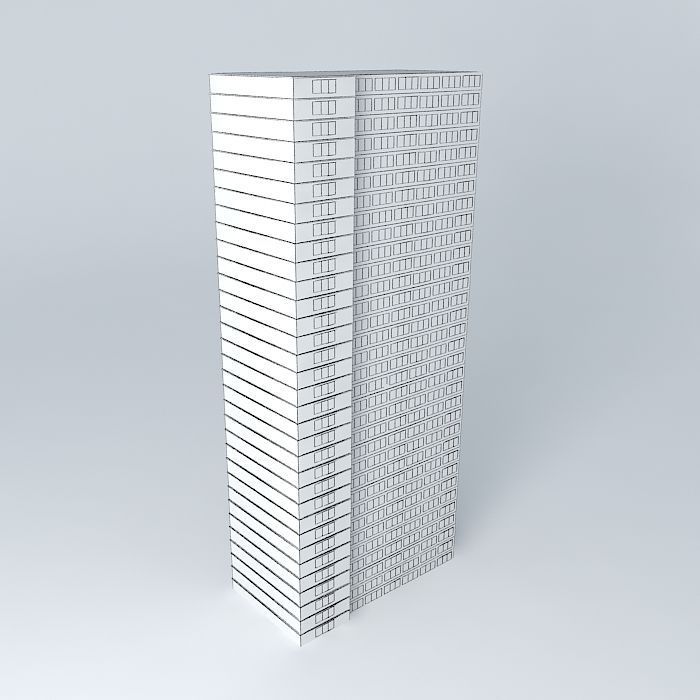 Agadoo Hotel Free 3D model_4