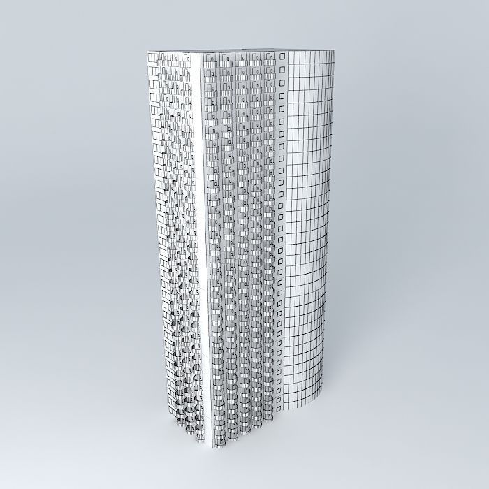 Agadoo Hotel Free 3D model_3