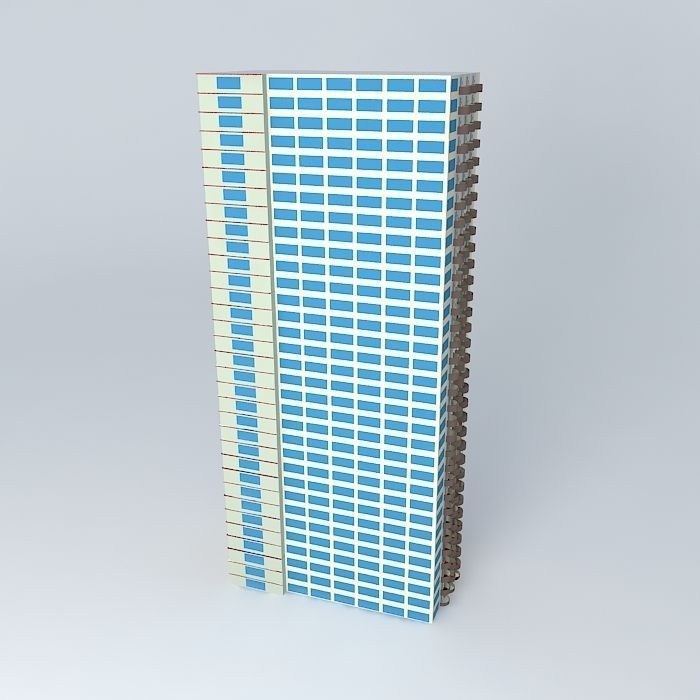 Agadoo Hotel Free 3D model_1