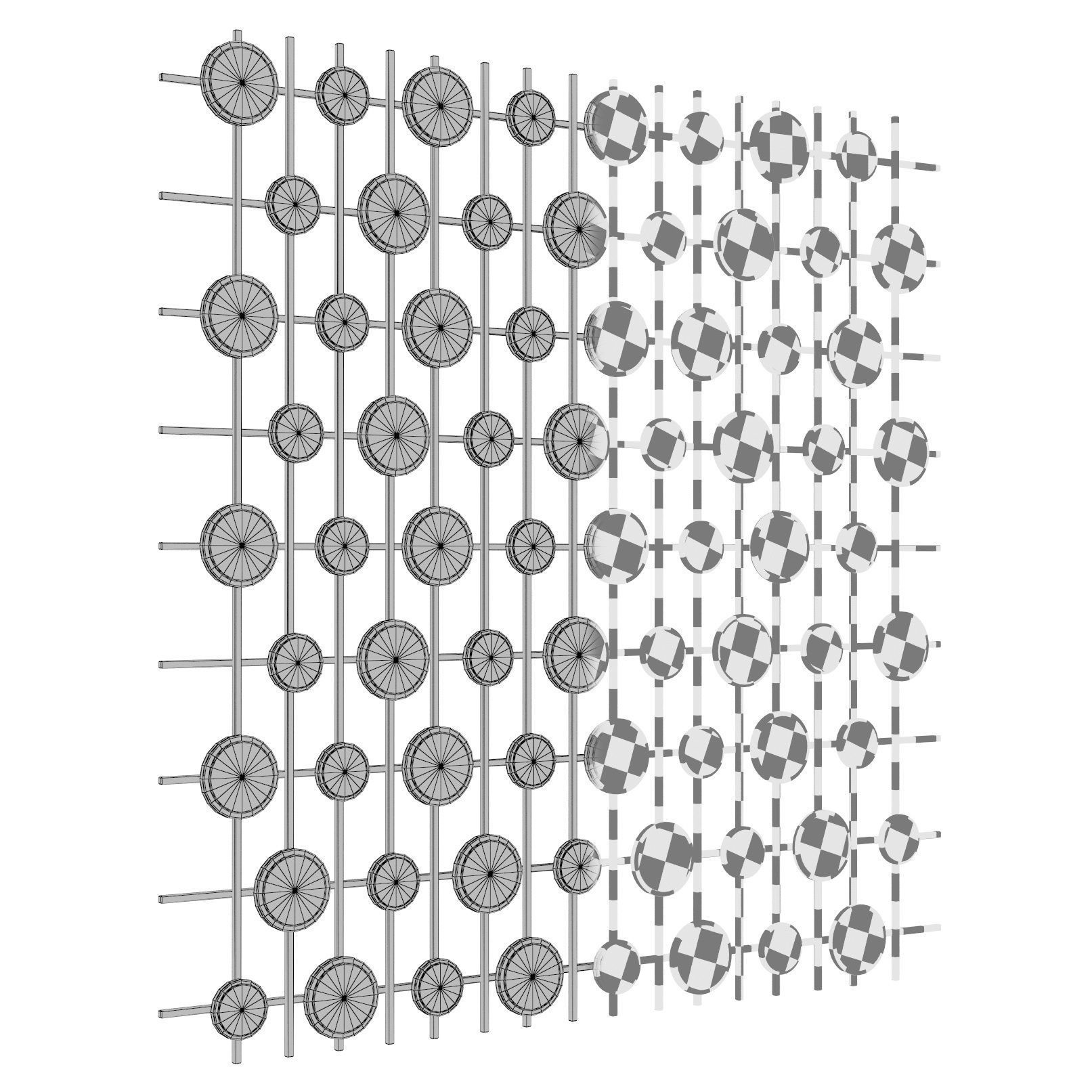 Kerrie Wall Mirror CST22428 3D model_2