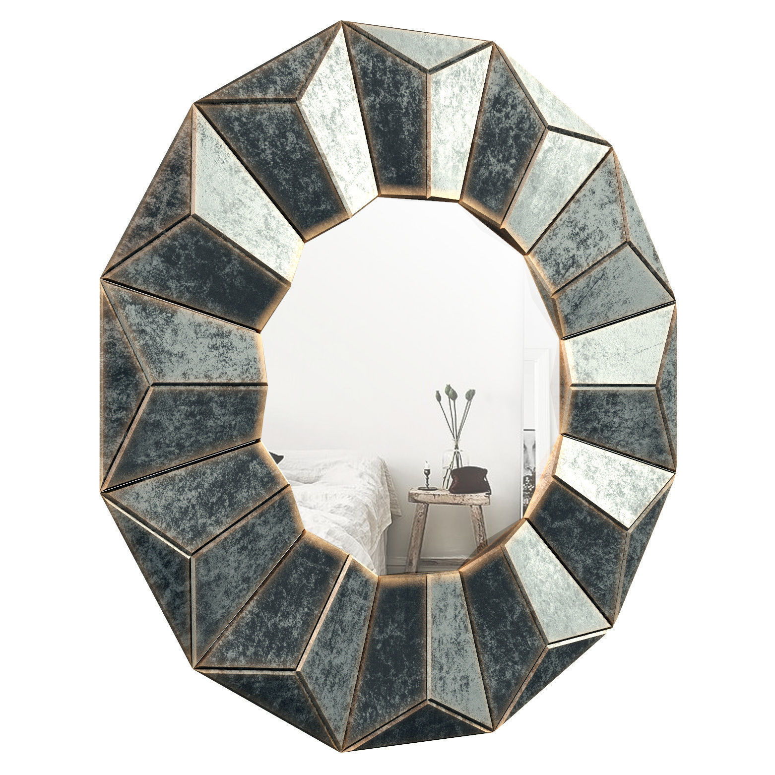 Lam Accent Mirror EYQN4435 3D model_1
