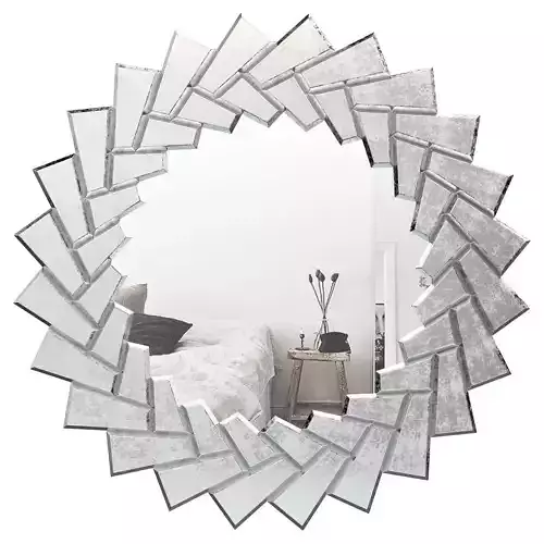 Leonce Glam Sunburst Accent Mirror FOME6528