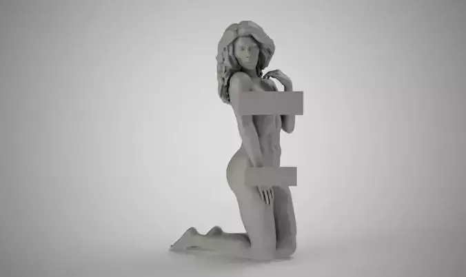 Slim Fit Woman 3D print model