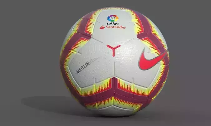 LaLiga Official Match Ball 2018-2019 3D model