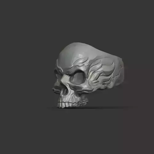 Skull ring